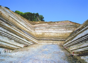 千葉県館山市の地層 Corvet Photo Agency